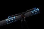High Carbon Steel Chinese Sword Tang Dynasty Dao Straight Blade Dragon Pattern Sheath
