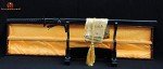 Lyuesword Japanese Handmade Samurai Folded Steel Full Tang Ninja Sword Battle Ready