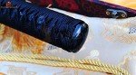 Lyuesword Japanese Handmade Samurai Folded Steel Full Tang Ninja Sword Battle Ready
