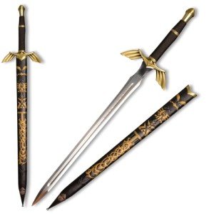 Master Swords Real Metal Cosplay Swords-Black