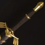 Master Swords Real Metal Cosplay Swords-Black
