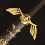 Master Swords Real Metal Cosplay Swords-Black