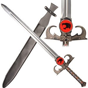 SV Handmade Cosplay Anime Sword,Sword of Omens, Eye of Thundera/Tygra 32 inch Medium Length