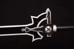 Sword Valley SAO Elucidator - 109 cm/42.9" - Blade Carving Rune Symbols - Carbon Steel Blade - Hand Forged with Exquisite Details - Cosplay Prop Anime Sword- Suitable for Collection