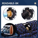 RedBlade-BK Japanese Samurai Katana Sword, 1060 High Carbon Steel Traditional Handmade, Blue Flame Full Tang, High-Performance/Razor-Sharp, Gifts for Men/Boys (HA-8, 28)