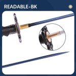 RedBlade-BK Japanese Samurai Katana Sword, 1060 High Carbon Steel Traditional Handmade, Blue Flame Full Tang, High-Performance/Razor-Sharp, Gifts for Men/Boys (HA-8, 28)