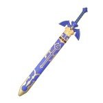 Blazing S. Legendary Master Sword Foam Material Sword Tears of Kingdom - Multiple Style - Cosplay, Halloween, Xmas Gifts (Tears of Kingdom 41" w/Scabbard)