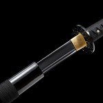 JIHPEN sword, Black Katana,Full Tang Samurai Sword,Sharp,Spring Steel Blade with Black Scabbard - 41inch Variety of Styles to Choose from