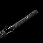 JIHPEN sword, Black Katana,Full Tang Samurai Sword,Sharp,Spring Steel Blade with Black Scabbard - 41inch Variety of Styles to Choose from