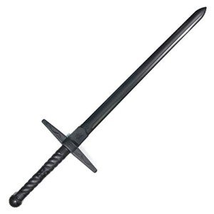 E-BOGU Polypropylene Two Hand Western Black Sword (40")