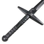 E-BOGU Polypropylene Two Hand Western Black Sword (40")
