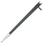 MedievalDepot Lord of The Rings Anduril Sword of Aragorn – Overall 47.5" - Metal Blade with Leather Wrapped Handle, Wall Plaque & Scabbard
