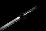 Lyuesword Handmade Full Tang Sharp Samurai Sword Katana Black Replica of Enter The Ninja Sword Real Battle Ready Ninjato (Black)