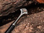 Handmade Replica Movie Sword - Medieval Vikings Master Long Sword, Hand-Crafted Authentic Engraved Stainless Steel Blade, Wall Mount Plaque & Scabbard Included - Collection Edition
