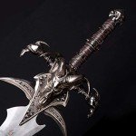 Sword fort Carbon Steel frostmourne Real Metal-Handmade Anime Replica Game Cosplay Props, Lich King Arthas