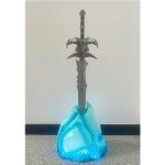 Sword fort Carbon Steel frostmourne Real Metal-Handmade Anime Replica Game Cosplay Props, Lich King Arthas