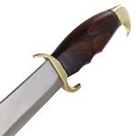 Persian Warrior Collectible Replica Arabian Short Scimitar Sword W/Genuine Leather Sheath