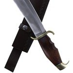Persian Warrior Collectible Replica Arabian Short Scimitar Sword W/Genuine Leather Sheath