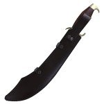 Persian Warrior Collectible Replica Arabian Short Scimitar Sword W/Genuine Leather Sheath