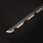 Sword fort Handmade Katana Anime Cosplay Sword, Carbon Steel Demon Sword Real Metal-Hashibira Inosuke2