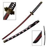 Sword fort Sword Zoro's 3 Piece Set Sword,Handmade Katana Japanese Anime Cosplay Sword, Roronoa Zoro Anime Swords, Kitetsu, Shusui, Wado Ichimonji