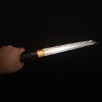 SV Hand Forged Mini Samurai Sword Katana Tanto Japanese Small Samurai Short Sword Full Tang Sharp 16.53 Inch Various Styles Available (Type G)
