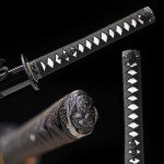 Wuton Real Katana Sword Sharp 40.55inch Samurai Sword Real Full Tang Authentic Japanese Sword Handforged 1060 High Carbon Steels Display Collection Gift