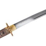 Real Samurai Sword Hand Forged with T10 Steel and Hamon，Black Katana Sword Full Tang Sharp Clay Tempering, 41-Inch