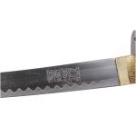 Sword Valley Kill Bill Premium Movie-Style Samurai Sword 3-Piece Set with 3-Tier Display Stand – Engraved Scabbards, Stainless Steel Blades, Waxed Cotton Handle (37.4"+30.7"+19.3")