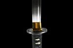 MAKOTO Handmade Sharp Katana Black Japanese Samurai Sword 40" (Warlord)