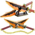 Kravkind 1478pcs, 82inch for Demon Slayer Sword Building Block Model, Samurai Sword Set with Scabbard and Stand, Best Gift for Anime Fans (Tengen Uzui Sword)