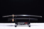 MURASAME Katana Sword Clay Tempered T10 Steel Real Sharp Nice Hamon Brass Tsuba Handmade