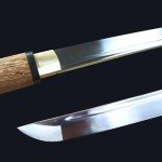 Shirasaya Katana Sword Real High Manganese Steel Full Tang Sharp Handmade Samurai Sword