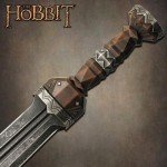 United Cutlery The Hobbit Fili Dwarven's Sword Replica | Officially Licensed Collectible | Authentic Design | Stainless Steel Blade | Display or Cosplay - 25.5" Overall Length