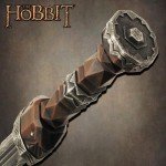 United Cutlery The Hobbit Fili Dwarven's Sword Replica | Officially Licensed Collectible | Authentic Design | Stainless Steel Blade | Display or Cosplay - 25.5" Overall Length