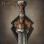 United Cutlery The Hobbit Fili Dwarven's Sword Replica | Officially Licensed Collectible | Authentic Design | Stainless Steel Blade | Display or Cosplay - 25.5" Overall Length