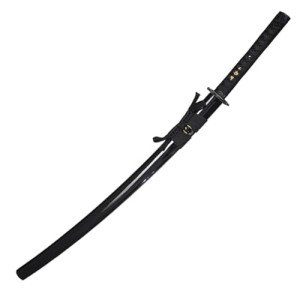 Kamaiwo-1045/1060 Handmade Hand Forged Authentic，Japanese Katana are a Unique Gift for Men - Full Tang High Carbon Steel Makes a Memorable for Martial Arts Collectors, Black