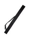 Fantasy Master – 28-inch Black Satin Finish Stainless Steel Sword with Tanto Blade and Set of 2 Throwing Knives, Full Tang Construction, Includes Nylon Sheath, Fantasy, Swords, Collectible – FM-644T