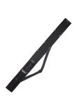Fantasy Master – 28-inch Black Satin Finish Stainless Steel Sword with Tanto Blade and Set of 2 Throwing Knives, Full Tang Construction, Includes Nylon Sheath, Fantasy, Swords, Collectible – FM-644T
