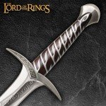 Lord of The Rings Sting Sword of Frodo Baggins | Authentic Collectible Reproduction | 15" Stainless Steel Blade | Engraved Sindarin Runes | Includes Certificate of Authenticity