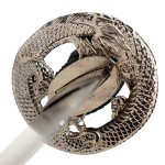 Snake Eye Tactical Two Tone Samurai-Katana Sword w/Free Sword Stand (390WH)