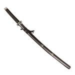 PS 40" Last Samurai Japanese Sword Katana Engraved Honor On Scabbard. for Collection. Gift, Outdoor Sword Swing Pratice Use (Samurai Spirit)