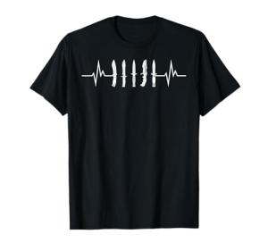 Funny Knife Gift For Men Women Knives Collectors Makers EKG T-Shirt