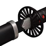 Sword fort Handmade Katana Anime Cosplay Sword, Carbon Steel Demon Sword Real Metal-Kamado Tanjirou