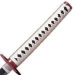 Sword fort Handmade Katana Anime Cosplay Sword, Carbon Steel Demon Sword Real Metal-Tomioka Giyuu