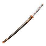 Sword fort Handmade Katana Anime Cosplay Sword, Carbon Steel Demon Sword Real Metal-Kochou Shinobu
