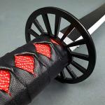 Fantasy Slayer Samurai Sword Metal Katana. Dull Edge Blade. for Collections, Gifts, Cosplay (Black-85)