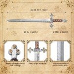 Crusader Knight Plastic Sword for Costume Play