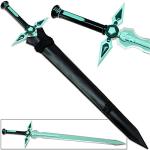 Sword Art Online SAO Kirito Elucidator Sword Medium Carbon Steel with Sheath … (Kirito Kirigaya)