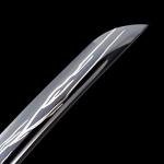 SANJISTU Samurai Sword | Traditional Hand-Forged Katana Swords Authentic Japanese Anime Samurai | High Carbon Steel Katanas Collection Sharp Full Tang (Black-Iron Twister)